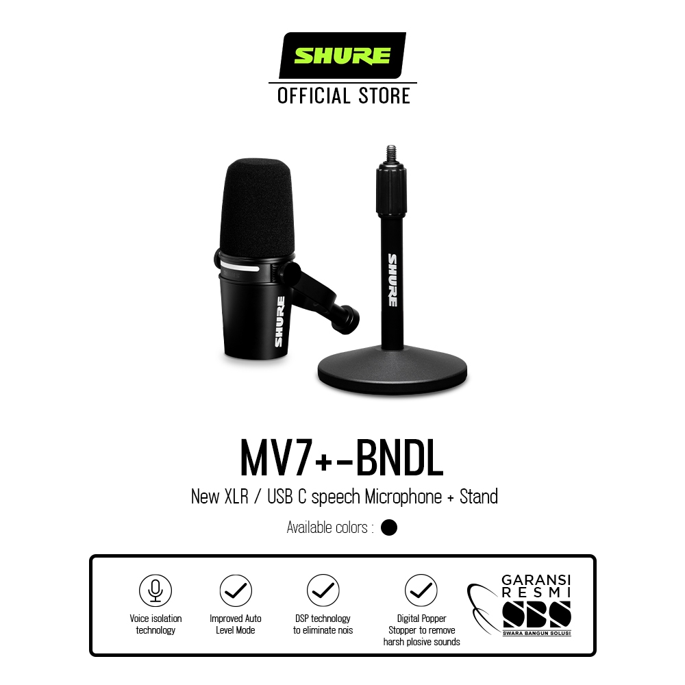 Mic Shure MV7