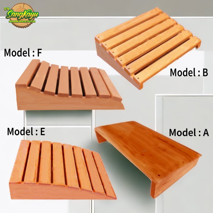 Foot Rest Kayu